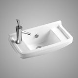 Gaho Vitreous China Wall-Mount Bathroom Sink