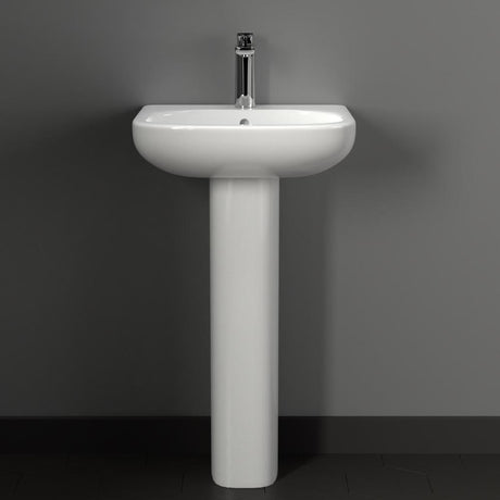 Galena 100 Vitreous China Pedestal Sink
