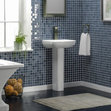 Galena 100 Vitreous China Pedestal Sink