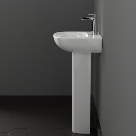 Galena 100 Vitreous China Pedestal Sink
