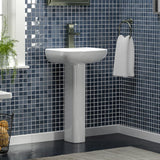 Galena 100 Vitreous China Pedestal Sink