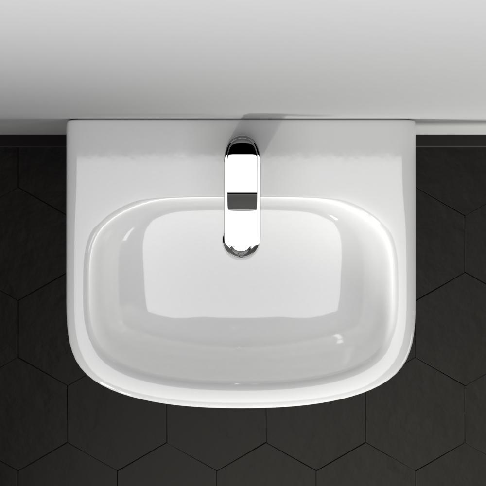 Galena 100 Vitreous China Pedestal Sink