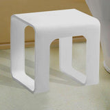 Gallatin Resin Bath Stool