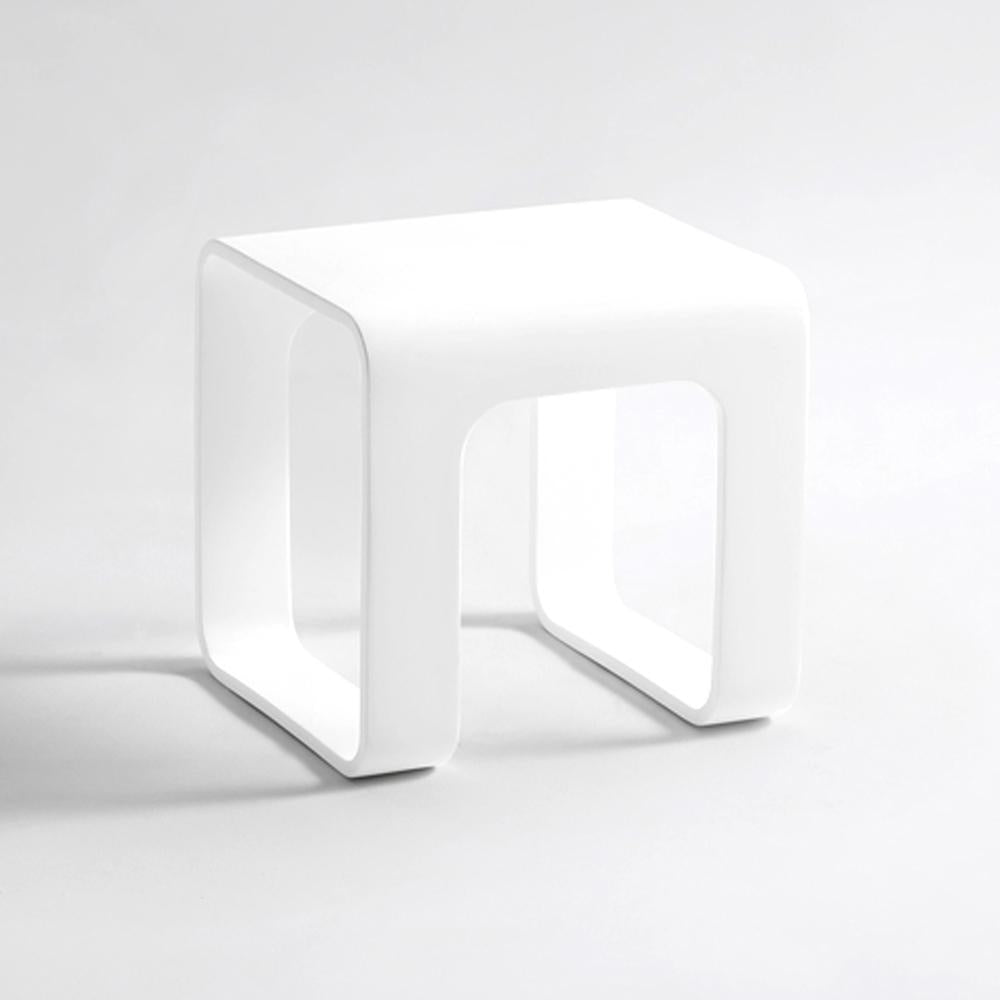 Gallatin Resin Bath Stool