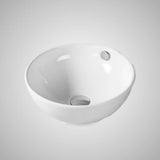 Garron Vitreous China Vessel Sink with 8" Rounded End Base