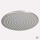 Gates Round Rainfall Shower Head