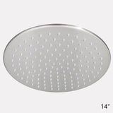 Gates Round Rainfall Shower Head