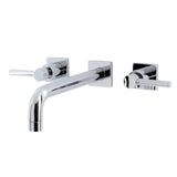Gechen Bathroom Wall-Mount Tub Faucet