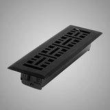 Geometric Cast Iron Floor Register