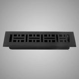 Geometric Cast Iron Floor Register
