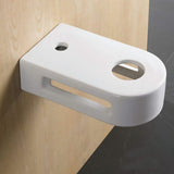 Geva Vitreous China Vessel Sink with 9" Rounded End Base