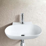 Goodar Vitreous China Wall-Mount Bathroom Sink