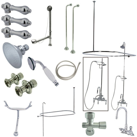 Gooseneck Tub and Shower Conversion Kit