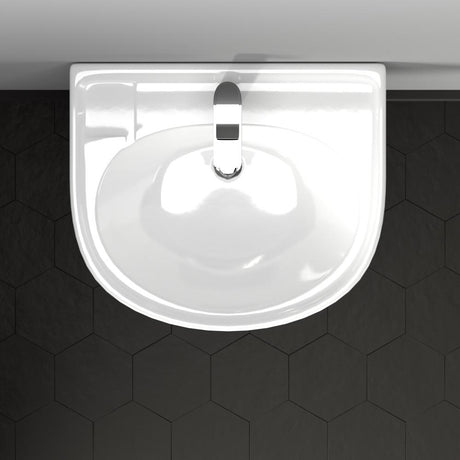 Grafton 100 Vitreous China Pedestal Sink