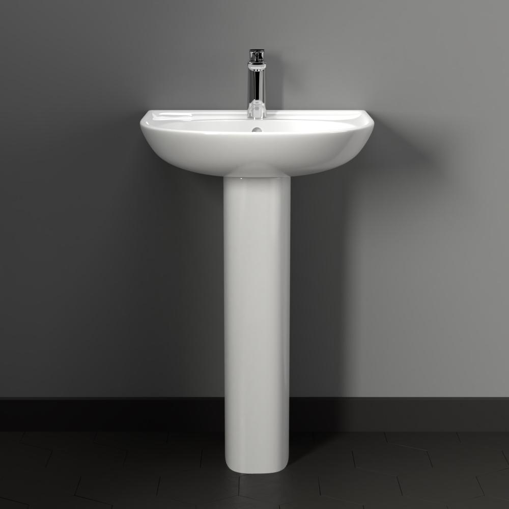 Grafton 100 Vitreous China Pedestal Sink