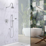 Grant Pressure Balance Shower System with Shower Head and Hand Shower