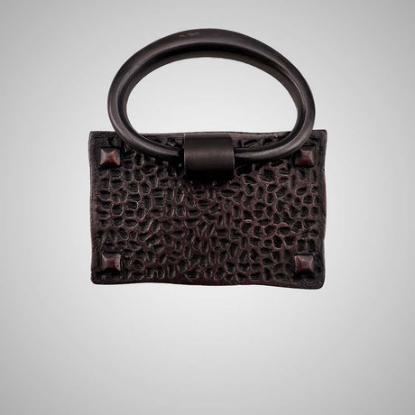 Hammered Cabinet Pull with Ring