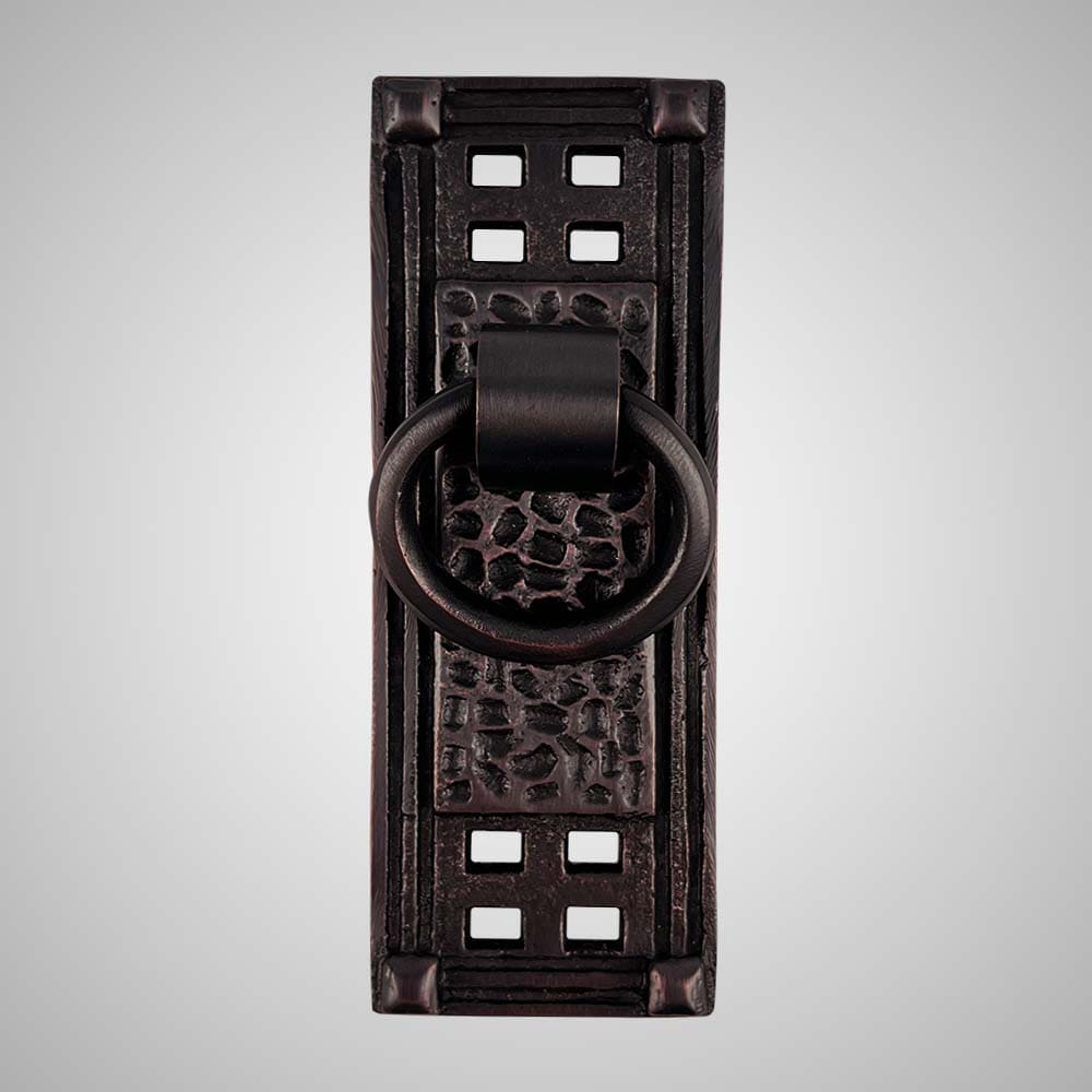 Hammered Cabinet Pull with Ring