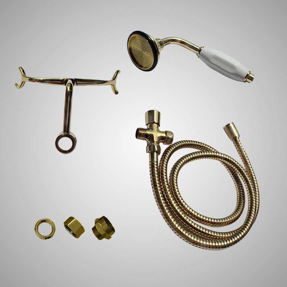 Hand-Held Shower Conversion Kit with Hand Shower and Hose