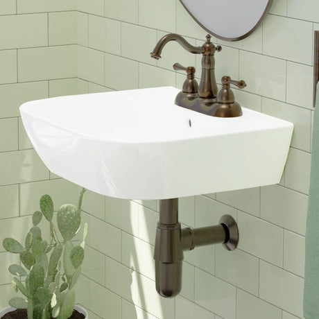 Hinckley 100 Vitreous China Wall-Mount Sink