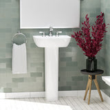 Hinckley 200 Vitreous China Pedestal Sink