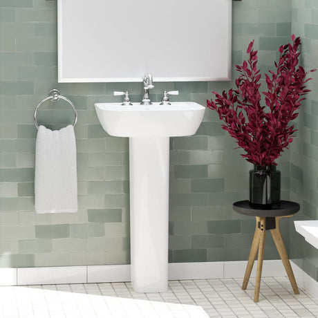 Hinckley 200 Vitreous China Pedestal Sink