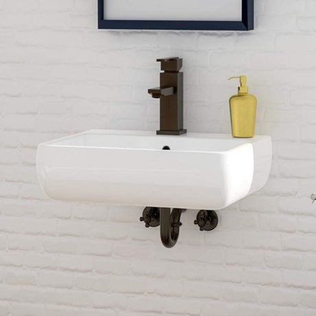 Hudson 100 Vitreous China Wall-Mount Sink