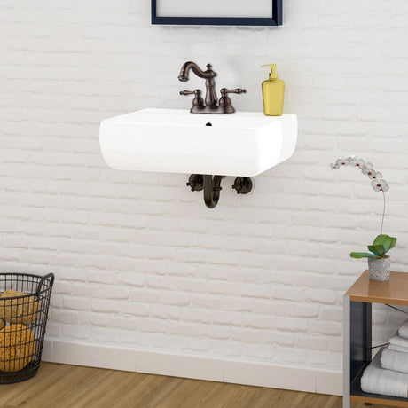 Hudson 100 Vitreous China Wall-Mount Sink