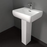 Hudson 200 Vitreous China Pedestal Sink