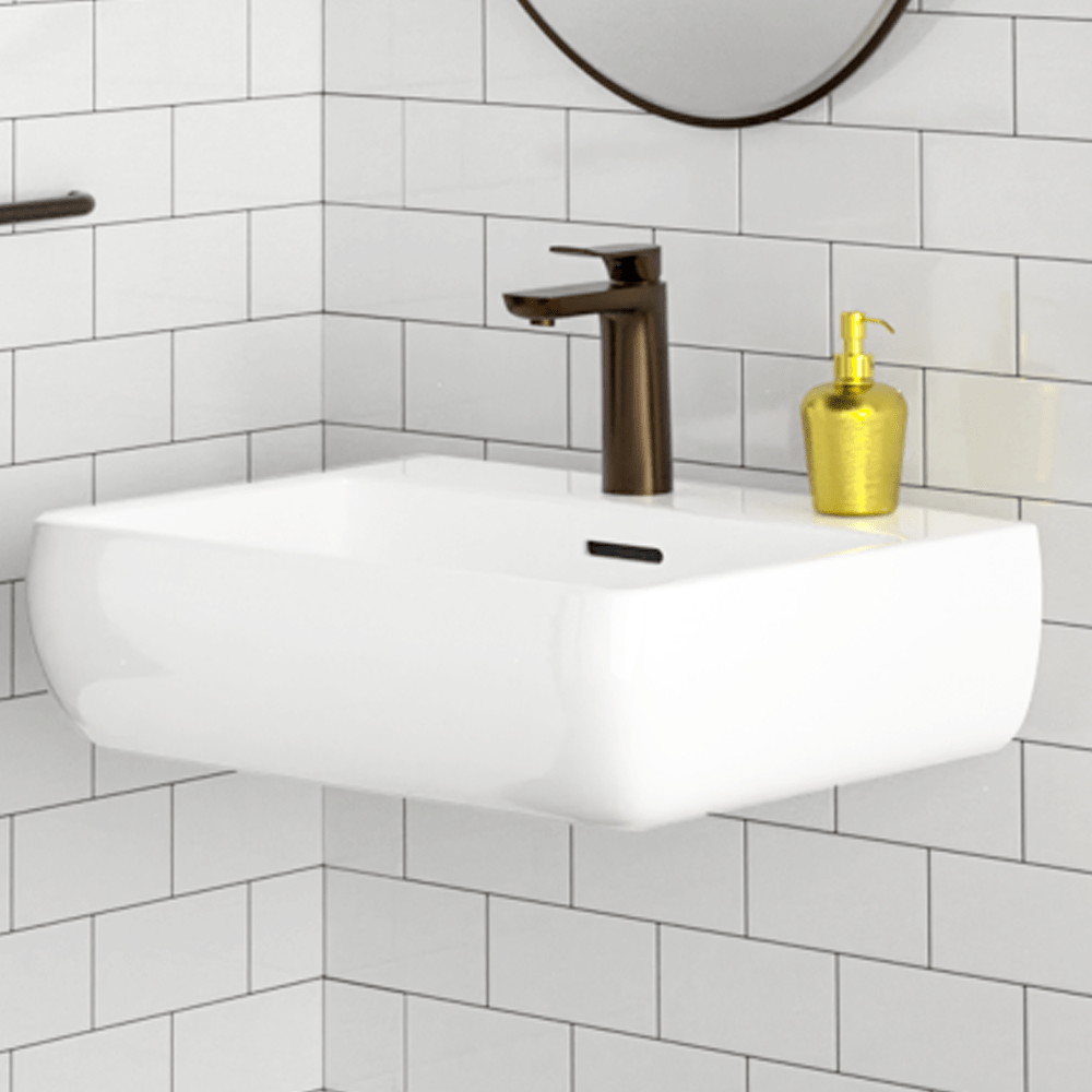 Hudson 200 Vitreous China Wall-Mount Sink