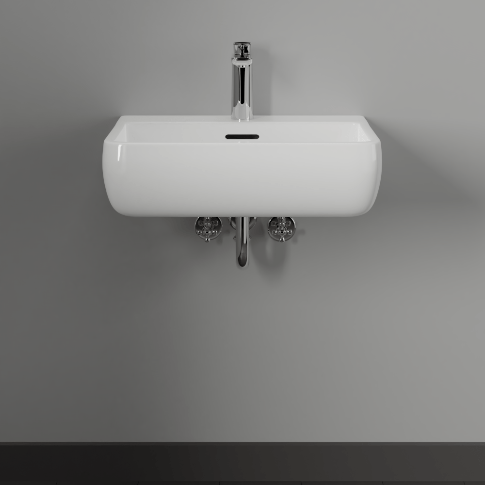Hudson 200 Vitreous China Wall-Mount Sink