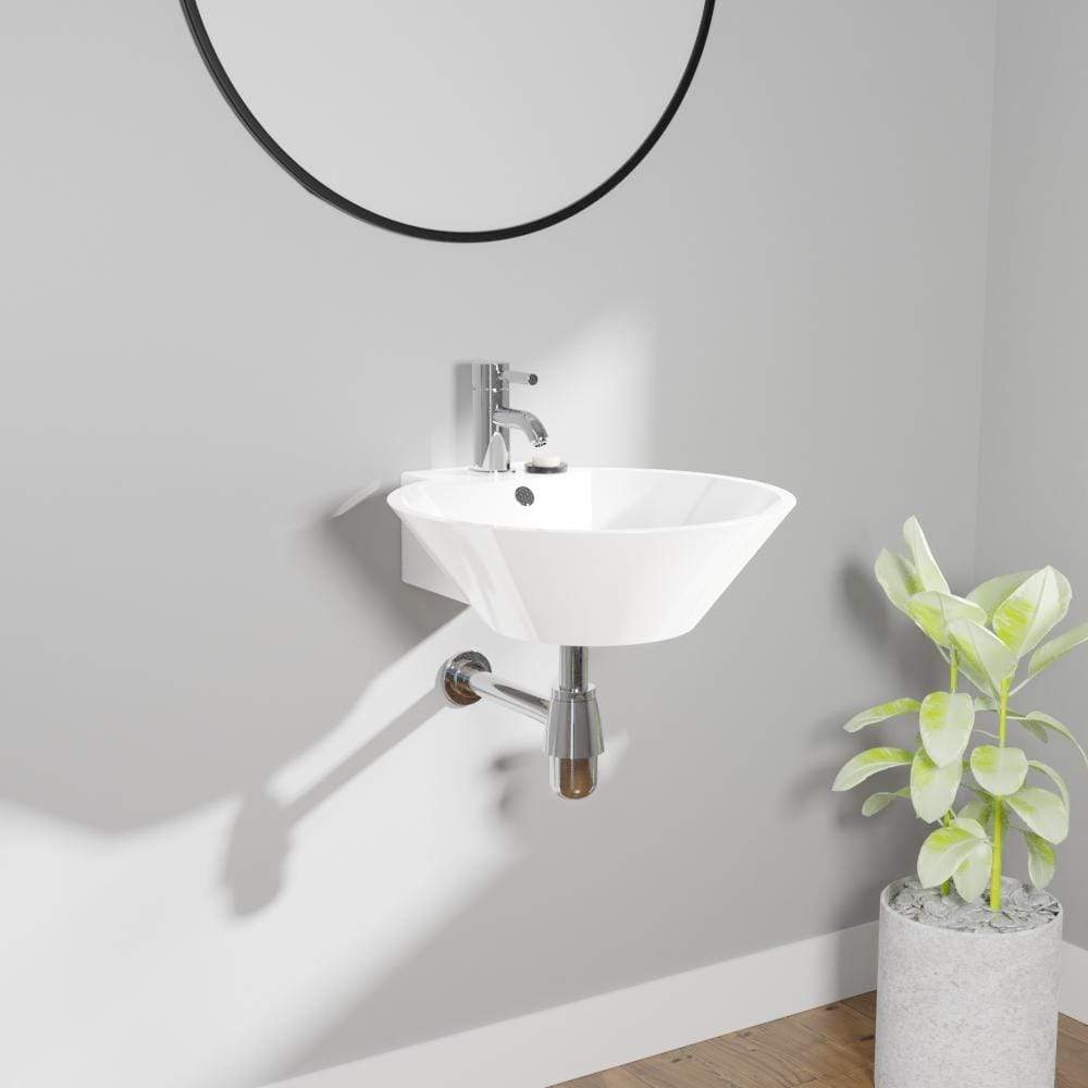 Ionia Vitreous China Wall-Mount Bathroom Sink