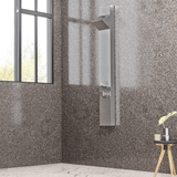 Jara Pressure Balance Stainless Steel Shower Panel with Hand Shower - Polished Finish