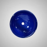 Jericho Vitreous China Vessel Sink - Cobalt Blue