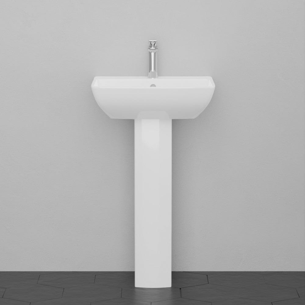 Jesup 100 Vitreous China  Pedestal Sink