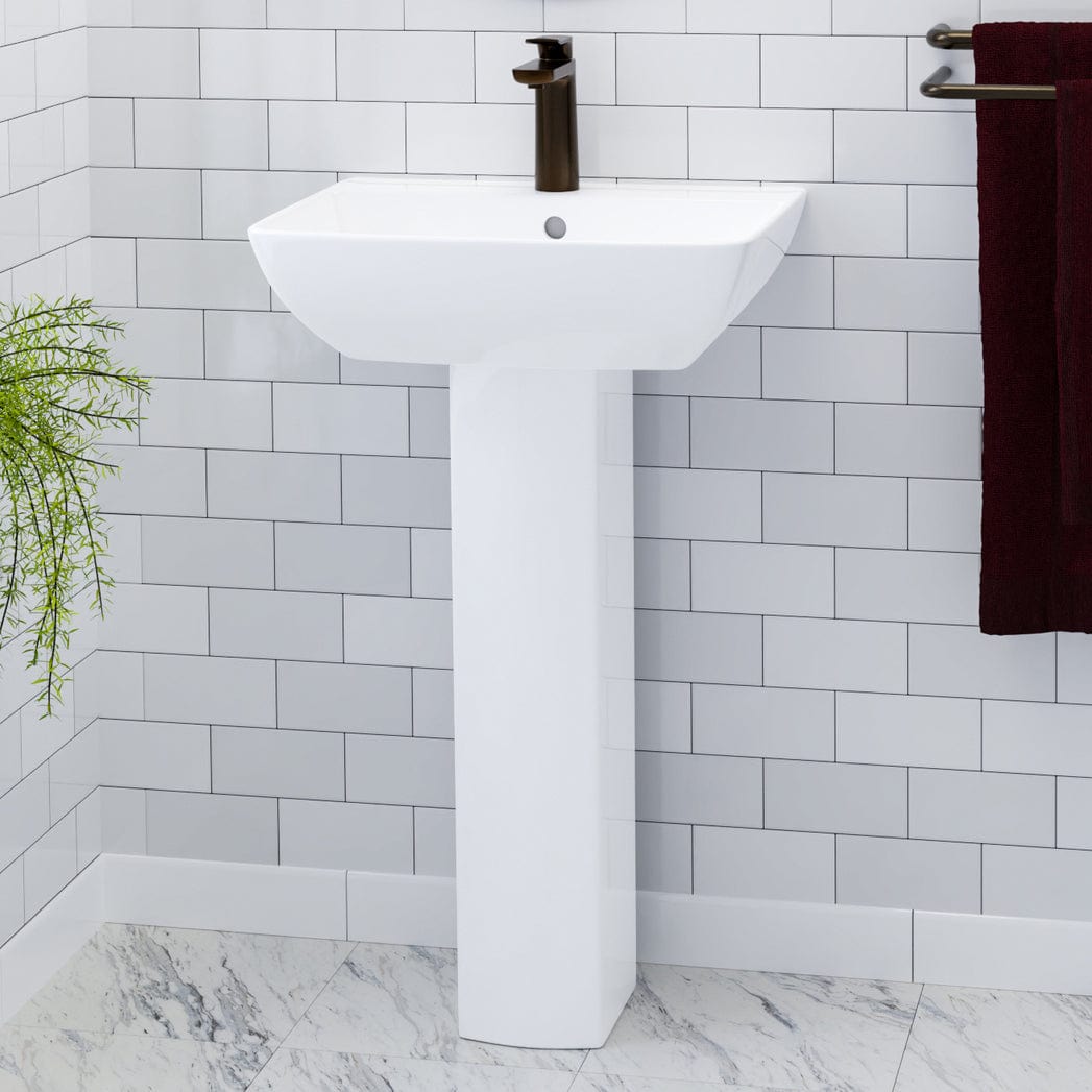 Jesup 200 Vitreous China Pedestal Sink