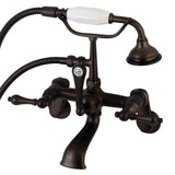 Kesten Wall-Mount Tub Faucet with Hand Shower