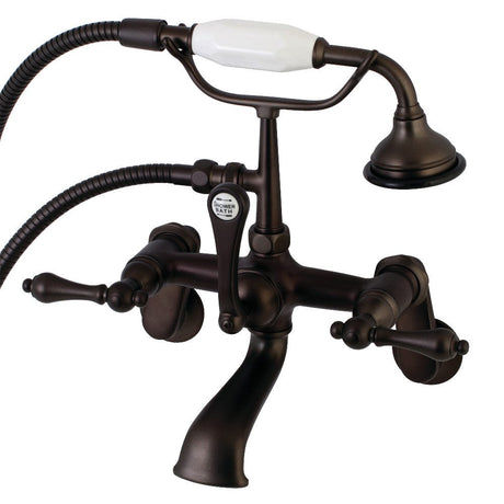Kesten Wall-Mount Tub Faucet with Hand Shower