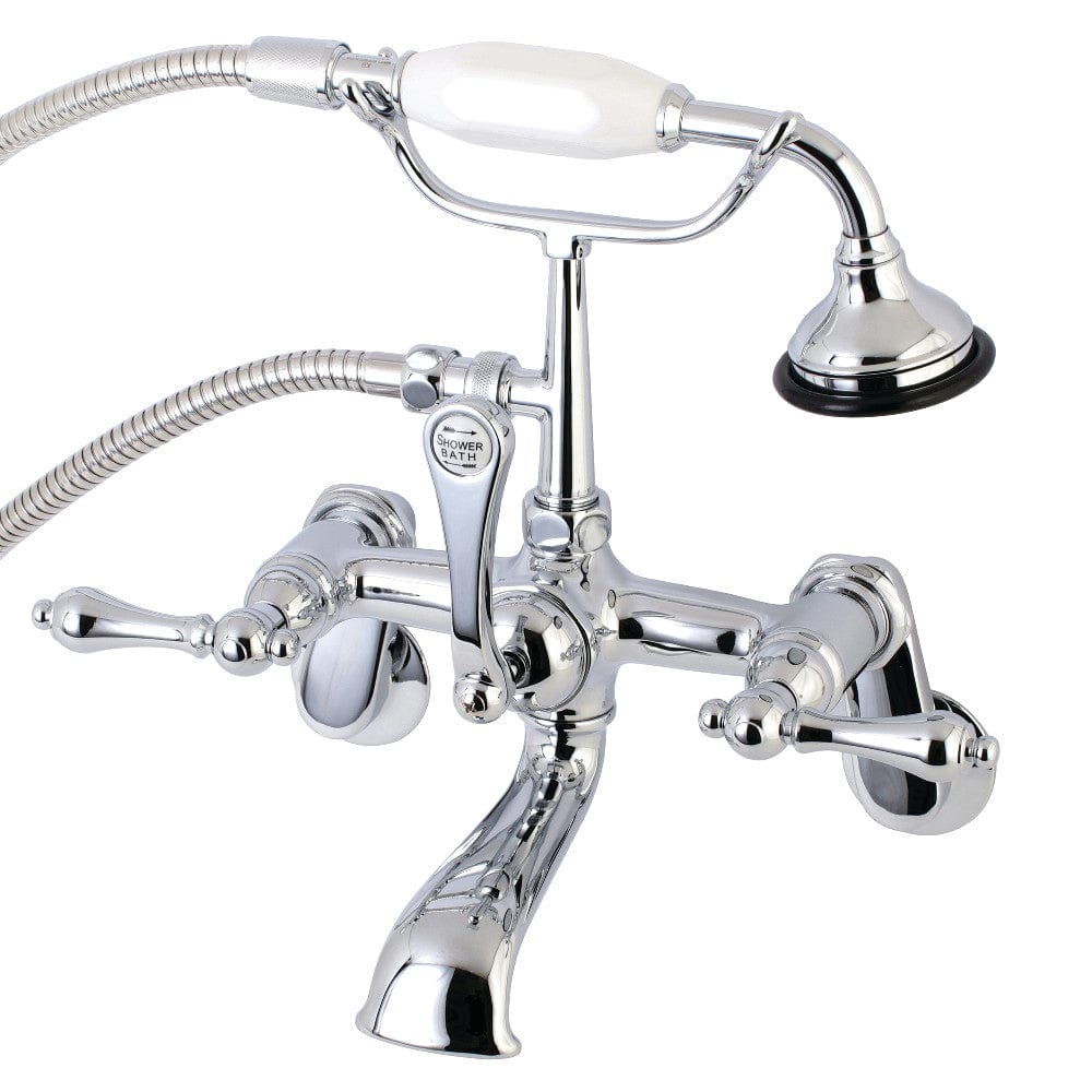 Kesten Wall-Mount Tub Faucet with Hand Shower