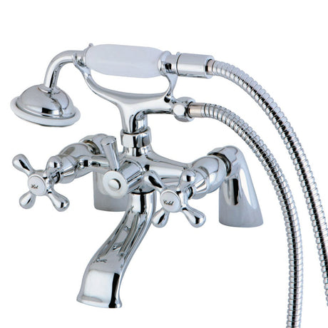 Kigensard Deck-Mount Tub Faucet with Hand Shower