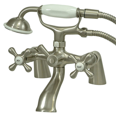Kigensard Deck-Mount Tub Faucet with Hand Shower