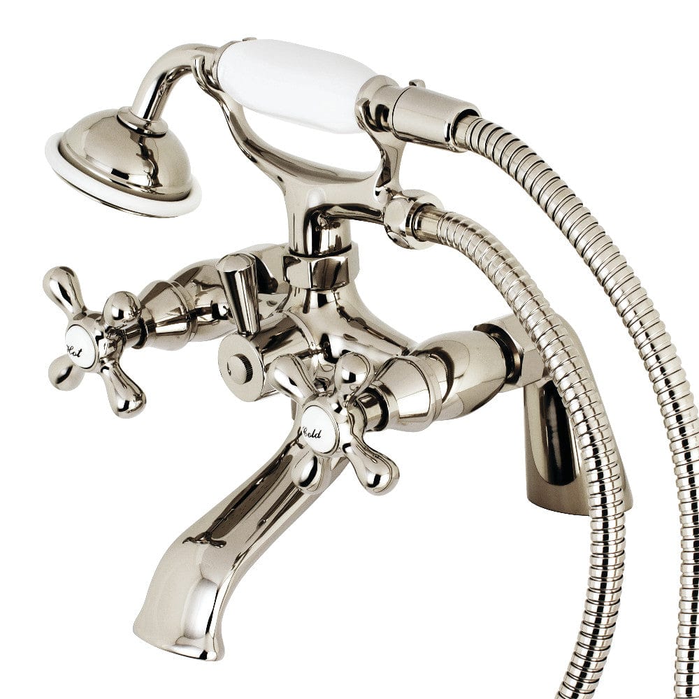 Kigensard Deck-Mount Tub Faucet with Hand Shower