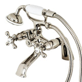 Kigensard Deck-Mount Tub Faucet with Hand Shower