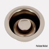 Kitchen Disposer Flange and Stopper - 3 1/2"