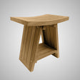 Lapley Teak Shower Stool