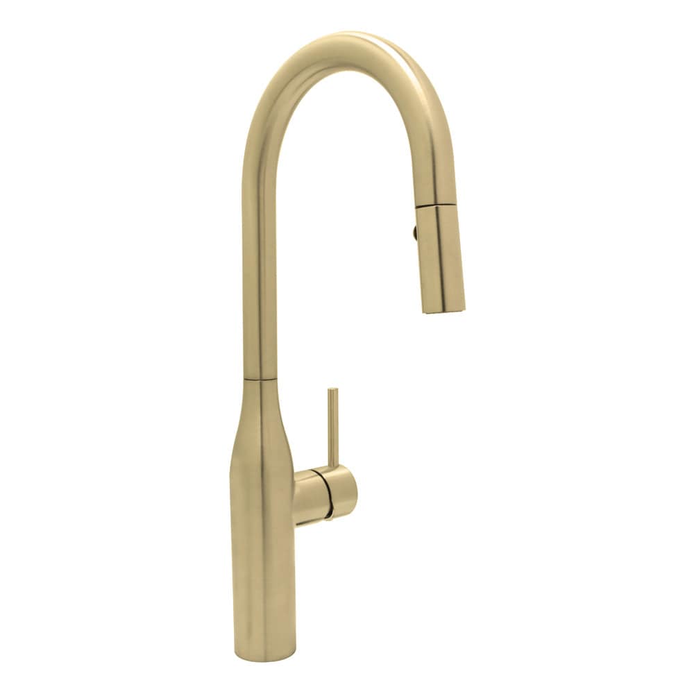 Lennox Single Handle Kitchen Faucet with Pull-Down Sprayer