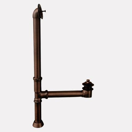 Lift & Turn Tub Drain with Overflow