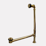 Lift & Turn Tub Drain with Pivoting Overflow