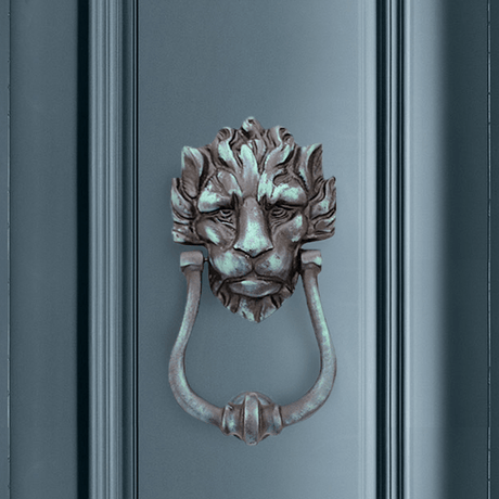 Lion Design Door Knocker