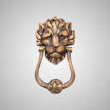 Lion Design Door Knocker